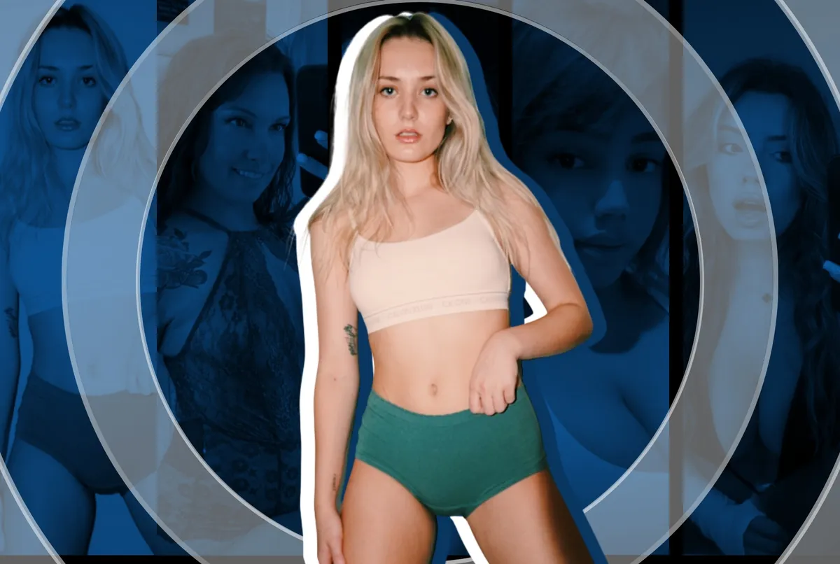 Popular OnlyFans creator in professional makeup and styling